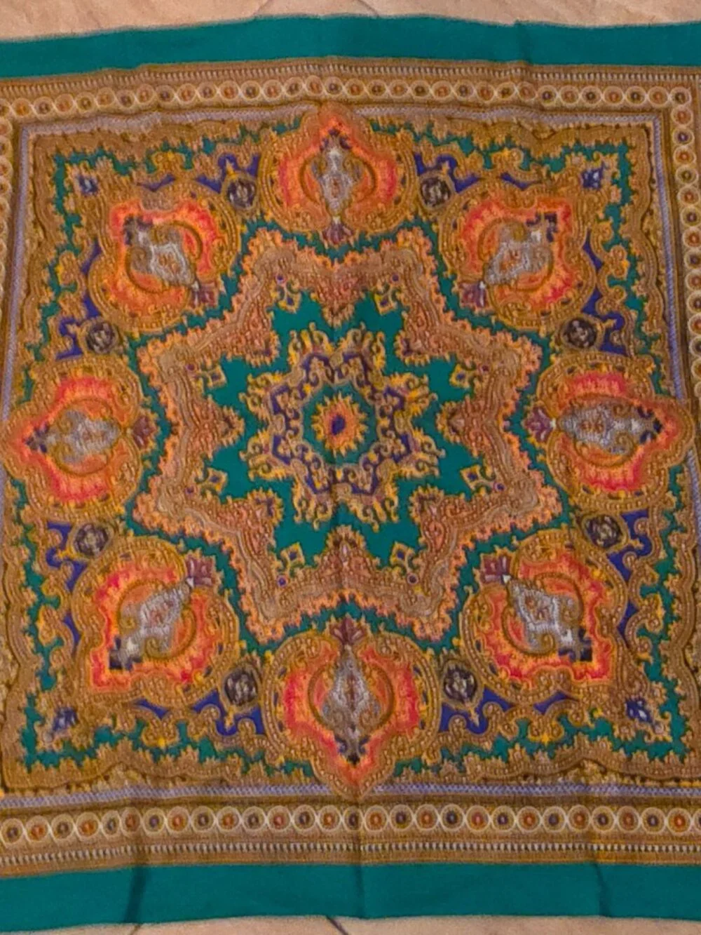 Pure wool scarf made in Japan
